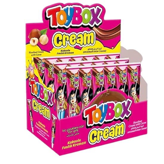 Toybox Tüp Krem Çikolata 30 Gr. 24 Adet Kız Çocuklara Özel