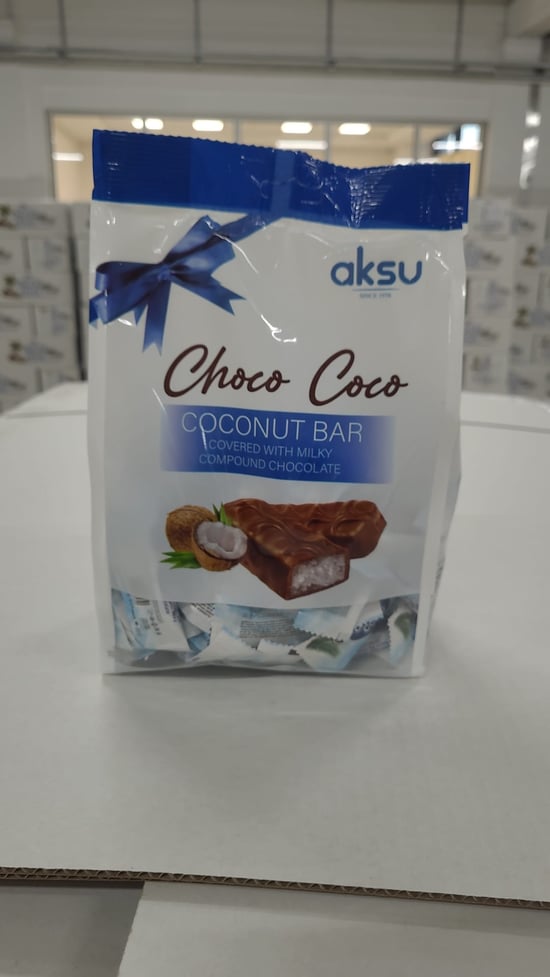 Aksu Hi̇ndi̇stan Cevi̇zli̇ İkramlık Çi̇kolata 700gr