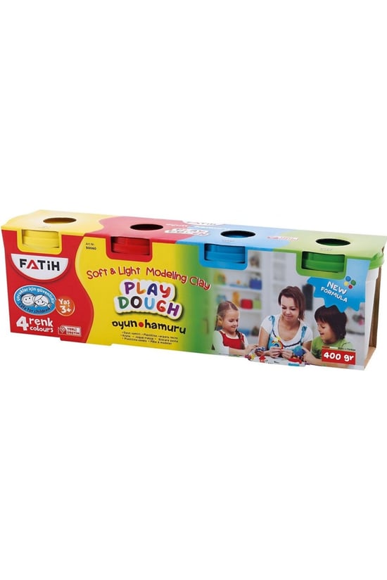 Fatih 4 Renk Oyun Hamuru 400 Gram