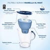 BRITA Marella XL 2x Maxtra Pro All-In-1 Filtreli Su Arıtma Sürahisi - Mavi