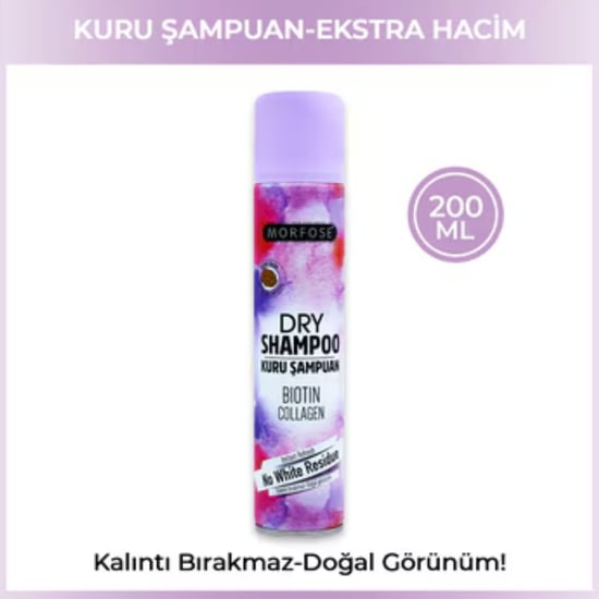 Morfose Ekstra Hacim Kuru Şampuan 200ml