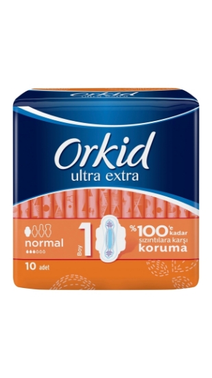orkid, orkid normal, orkid ped, kadın pedi, hijyenik ped