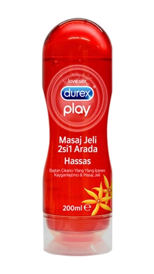 Durex 2si1 Arada Sensual Ylang Ylang Masaj Jeli 200 ml
