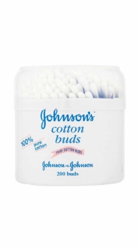 Johnson's Baby, Kulak, Temizleme, Çubuğu, 2 Adet, ear buds, for babies, %1 pamuk, 1% cotton, hassas ciltler için