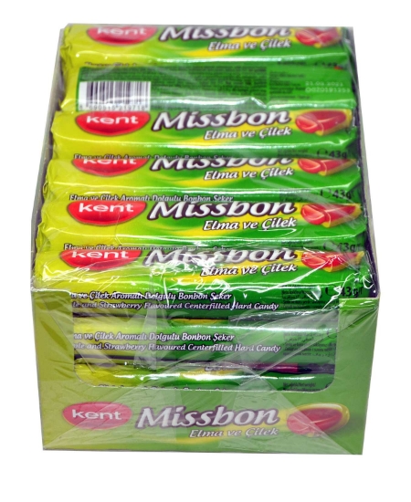 missbon, şeker, sert şeker, kıtır şeker, çıtır şeker, dolgulu şeker, meyveli şeker, elmalı şeker, çilekli şeker