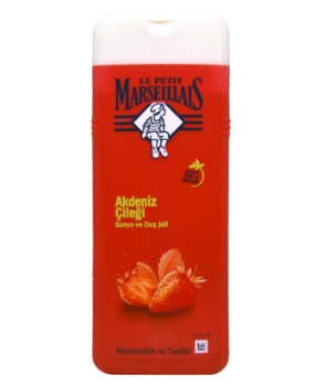 Le Petit Marseillais, duş jeli, bitkisel duş jeli, vücut şampuanı, şampuan, Le Petit Marseillais akdeniz çileği duş jeli satın al, Le Petit Marseillais akdeniz çileği duş jeli fiyat