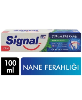 signal, signal diş macunu, diş macunu, signal nane ferahlığı, naneli diş macunu, beyazlatıcı diş macunu, diş macunu fiyatları, diş macunu satın al