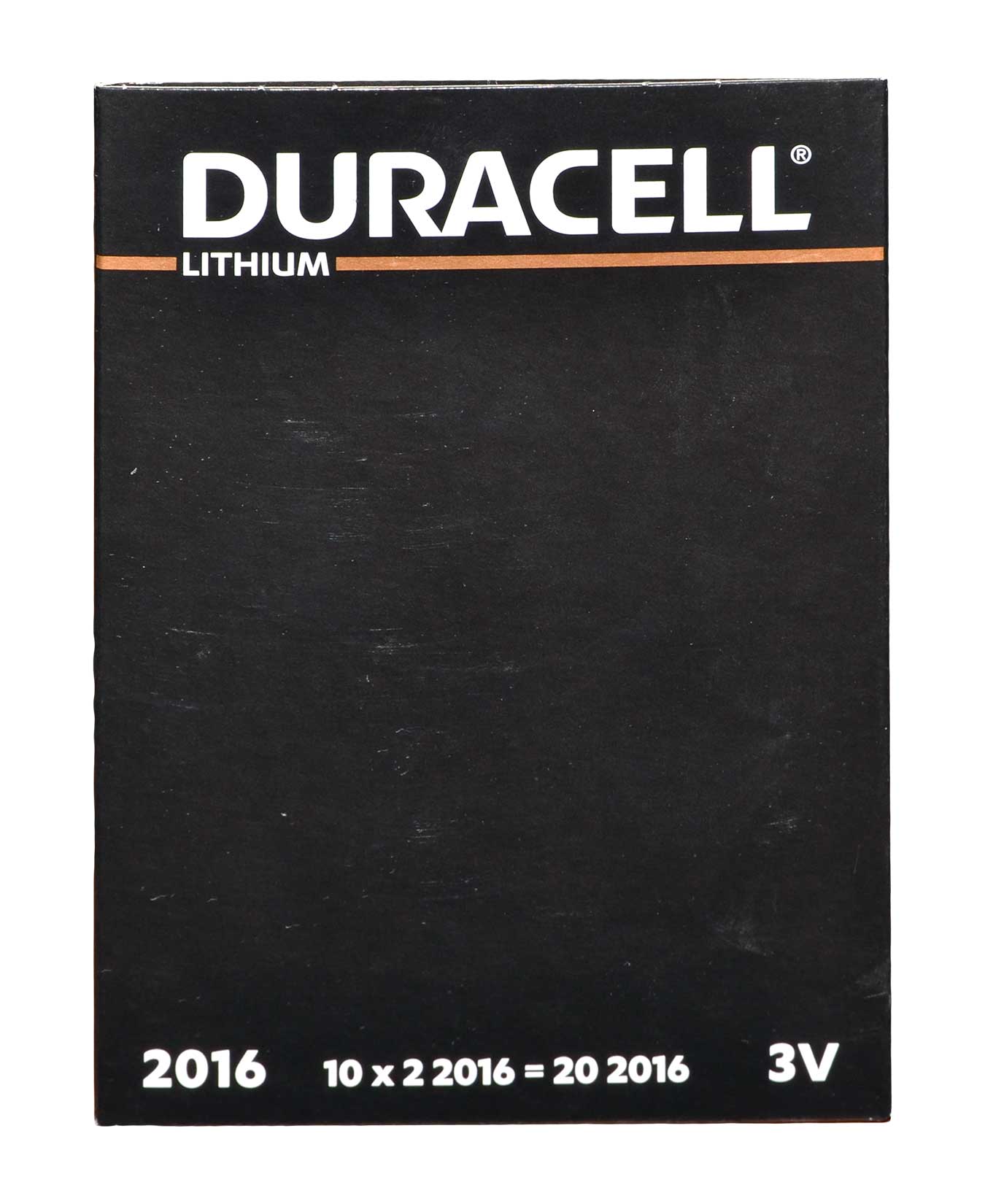 Duracell Lithium CR2016 3 Volt Düğme Pil 2'li