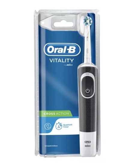 Oral-B Vitality Siyah D100 Cross Action Elektrikli Diş Fırçası
