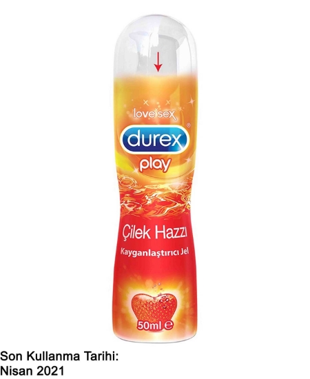 XDurex Play Çilek Hazzı Kayganlaştırıcı Jel 50 ml [OUTLET]