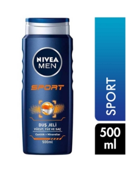 Resim Nivea Duş Jeli 500 ml Erkek Sport