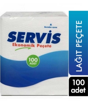 servis, peçete, kağıt peçete, mutfak peçetesi, yemek peçetesi, kağıt peçete fiyatları, 100lü peçete