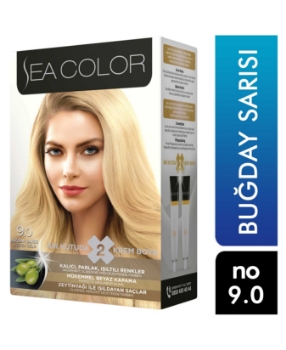 , kozmetik, toptan kozmetik, Sea Color, Sea Color Kit, Sea Color Set, Saç Boyası, Sea Color saç boyası satın al, Sea Color saç boyası fiyatı, toptan saç boyası fiyatları, saç nasıl boyanır, saç boyası zararlı mı,  buğday sarısı saç boyası, Sea Color 9 0