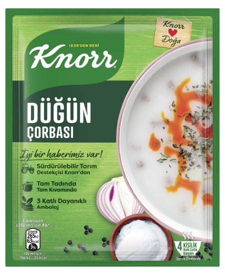 knorr, knorr hazır çorba, kolay çorba, çabuk çorba, toz çorba, gıda, toptan gıda, gıda toptancısı, düğün çorbası