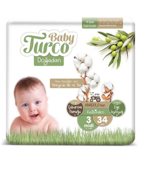 baby turco, bebek bezi, bebek bezleri, toptan bebek bezi, toptan bebek ürünleri, 3 numara bebek bezi, 34lü bebek bezi, bebek bezi fiyatları