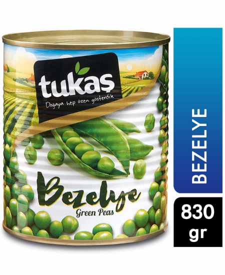tukaş, konserve, konserve yiyecek, kavanoz yiyecek, hazır gıda, toptan gıda, bezelye, konserve bezelye,Tukaş Bezelye 830 g,toptan satın al,toptantr,toptan mağazacılık