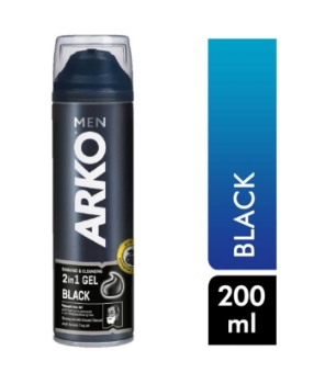 Arko Men Tıraş Jeli 200 ml X 6'lı Paket Black