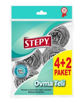 Stepy, sıtepi, ovma teli, temizlik teli, bulaşık teli, ovma teli fiyatları, ovma teli satın al, mutfak malzemeleri, temizlik malzemeleri, mutfak temizliği