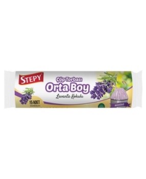 Stepy , çöp torbası, Orta boy çöp torbası,  çöp poşeti, mutfak ürünleri, temizlik ürünleri, çöp poşeti fiyatları, çöp torbası fiyatları, renkli çöp torbası, kalın çöp torbası, Orta çöp torbası, Orta çöp poşeti, siyah çöp poşeti, kokulu çöp torbası, kokulu çöp poşeti, büzgülü çöp torbası, büzgülü çöp poşeti, Lavanta kokulu çöp poşeti, Lavanta kokulu çöp torbası