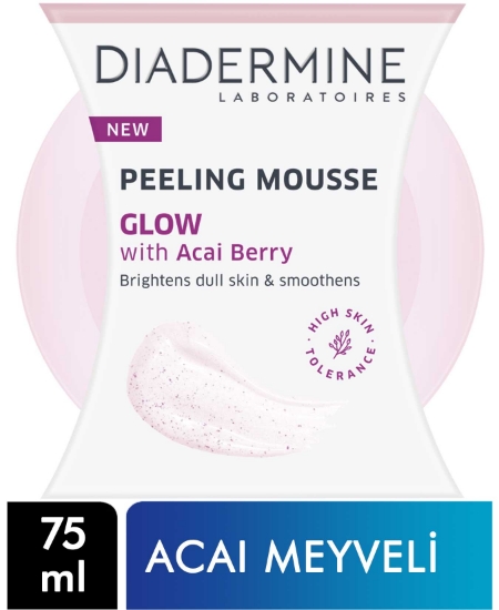 Diadermine, peeling, pilin, piylink, Diadermine peeling, pürüzsüzleştirici krem, peeling kremi, yüz kremi, yüz bakım kremi, kozmetik, toptan kozmetik, toptan Diadermine, peeling köpüğü, köpük peeling