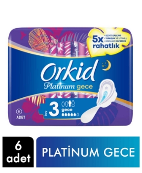 orkid, orkid gece, orkid ped, kadın pedi, hijyenik ped, orkid, Platinum