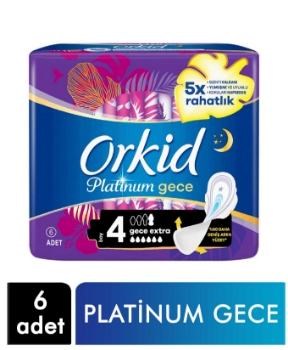 orkid, orkid gece, orkid ped, kadın pedi, hijyenik ped