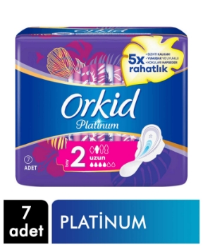 orkid, orkid Platinum, orkid ped, kadın pedi, hijyenik ped, orkid uzun, uzun boy kadın pedi