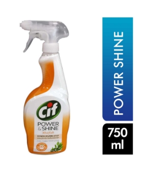 Resim Cif Sprey 750 ml Yağ Çözücü Power Shine