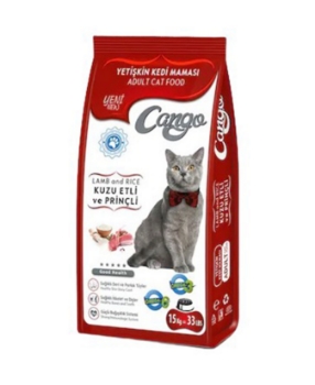 Resim Cango Yetişkin Kedi Maması 1 kg Kuzu Etli