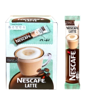 nescafe, neskafe, kahve, toz kahve, çözünebilir kahve, sütlü kahve, latte, hazır latte, toz latte, nescafe latte