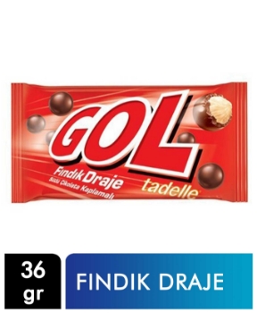 Tadelle,Tadelle Gol Sütlü Çikolata Kaplı Fındık Draje 36 gr 12'li Paket,atıştırmalık ürünler,aburcubur,abur cubur ürünleri,çikolata,fiyatları,çikolata ürünleri,toptan satın al,toptan tr,toptan gıda,toptan mağazacılık