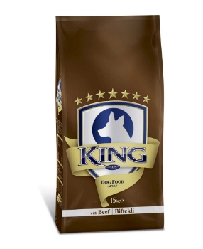 King Yetişkin Köpek Maması 15 kg Biftekli,köpek maması,petshop ürünleri,petchop ürünleri,petchop fiyatları,toptan satın al,toptantr,toptan,toptan mağazacılık