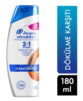 Resim Head&Shoulders Şampuan 180 ml Dökülme Karşıtı Erkeklere Özel