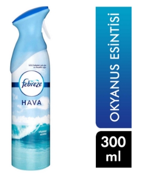 Resim Febreze Oda Kokusu Aerosol Sprey 300 ml Okyanus Esintisi