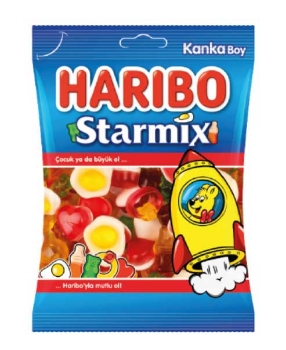 Resim Haribo Yumuşak Şekerleme 80 gr Star Mix x 24 Adet