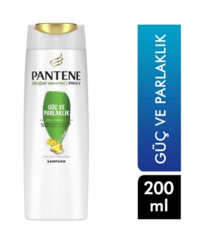 Resim Pantene Şampuan 200 ml Güç & Parlaklık