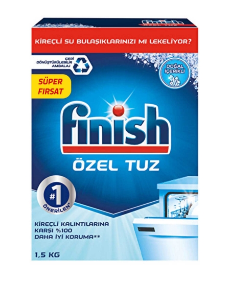 finish, bulaşık makinesi tuzu, bulaşık makinesi tuzu satın al, bulaşık tuzu, 3 kg bulaşık tuzu, finish 3 kg tuz