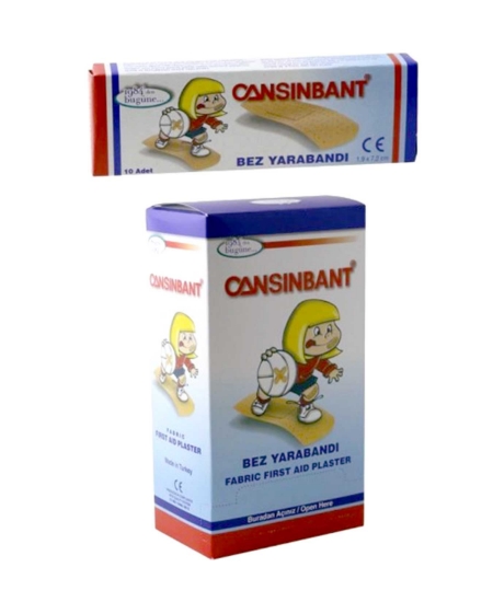 yarabandı, cansın, yara bandı, bez yarabandı, bez yara bandı