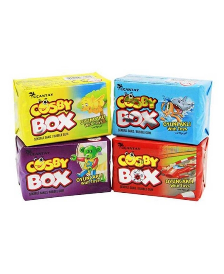 Cosby Box Sürpriz Oyuncaklı Sakız 5 gr