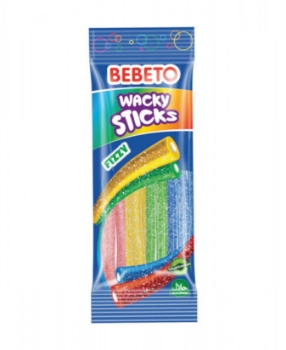 Resim Bebeto Wacky Sticks Şekerleme 75 gr