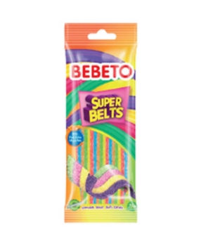 Resim Bebeto Süper Belts Şekerleme 75 gr