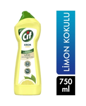 Resim Cif Krem Temizleyici 750 ml Limon