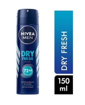 nivea, nivea dedorant, nivea erkek deodorant, erkek deodorant, ter kokusu önleyici, ter önleyici, nivea dry fresh 150 ml satın al, nivea dry fresh 150 ml fiyat