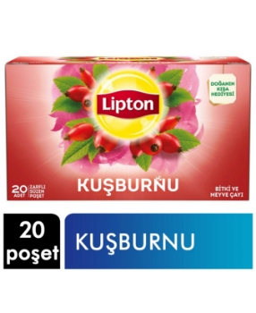 Resim Lipton Bitki Çayı 20'li Kuşburnu