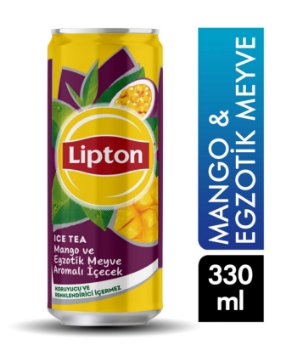 Resim Lipton İce Tea 330 ml Teneke Mango