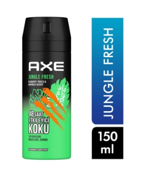 axe, erkek deodorant, axe jungle fresh, toptan deodorant, toptan kozmetik, 150 ml deodorant