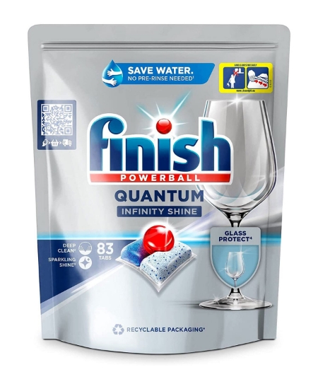 Finish Quantum Infinity Shine 83 Yıkama Bulaşık Makinesi Tableti