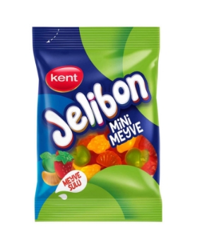 Resim Kent Jelibon Yumuşak Şekerleme 80 gr Mini Meyve