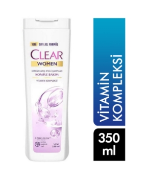 clear, clear women, vitami kompleksi, clear şampuan, 350 ml