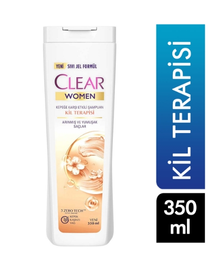 clear, clear women, kil terapisi, clear şampuan, 350 ml